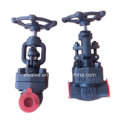 API-Standard-geschmiedetem Kohlenstoffstahl A105 Thread End Globe Valve